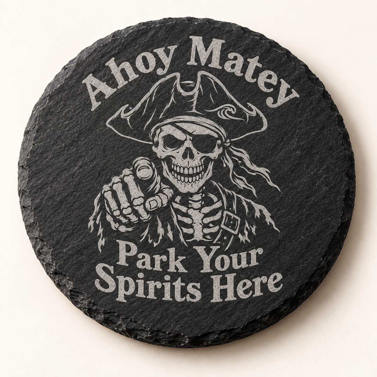 Ahoy Matey — Park Your Spirits Here Coaster