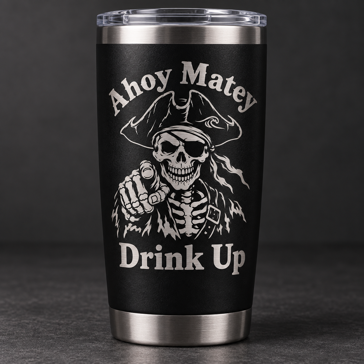 Ahoy Matey Drink Up Tumbler