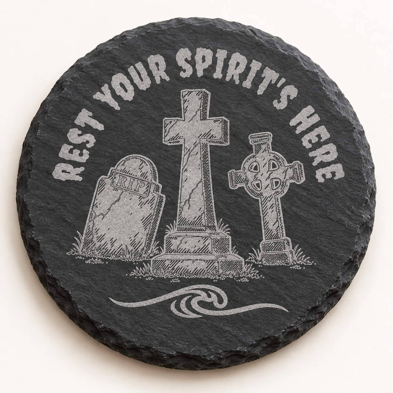 Rest Your Spirits Here Coaster